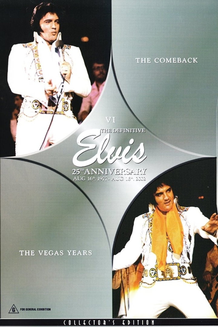 The Definitive Elvis 25th Anniversary: Vol. 6 The Comeback & The Vegas Years i gruppen Alla filmer hos Mohamad shop (503028)