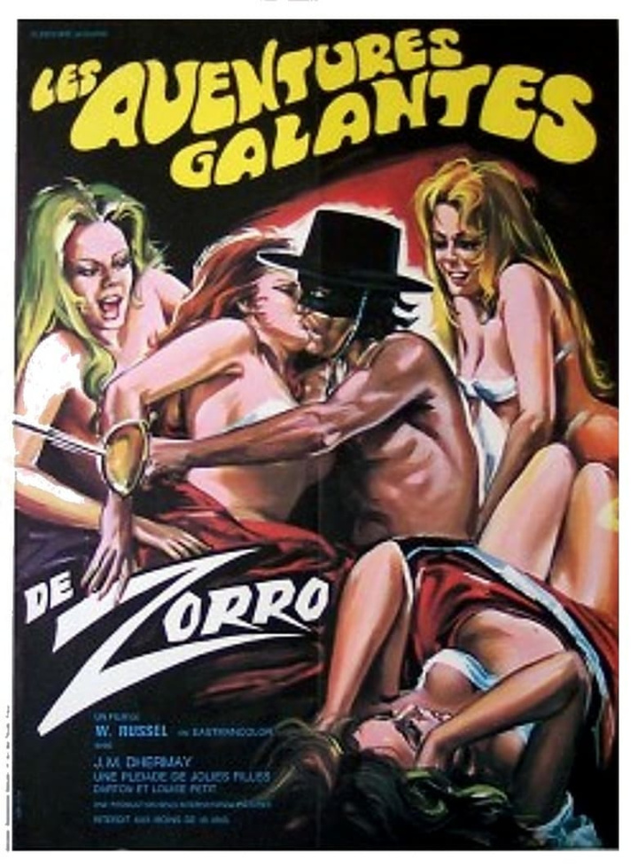 Les aventures galantes de Zorro i gruppen Alla filmer hos Mohamad shop (503971)