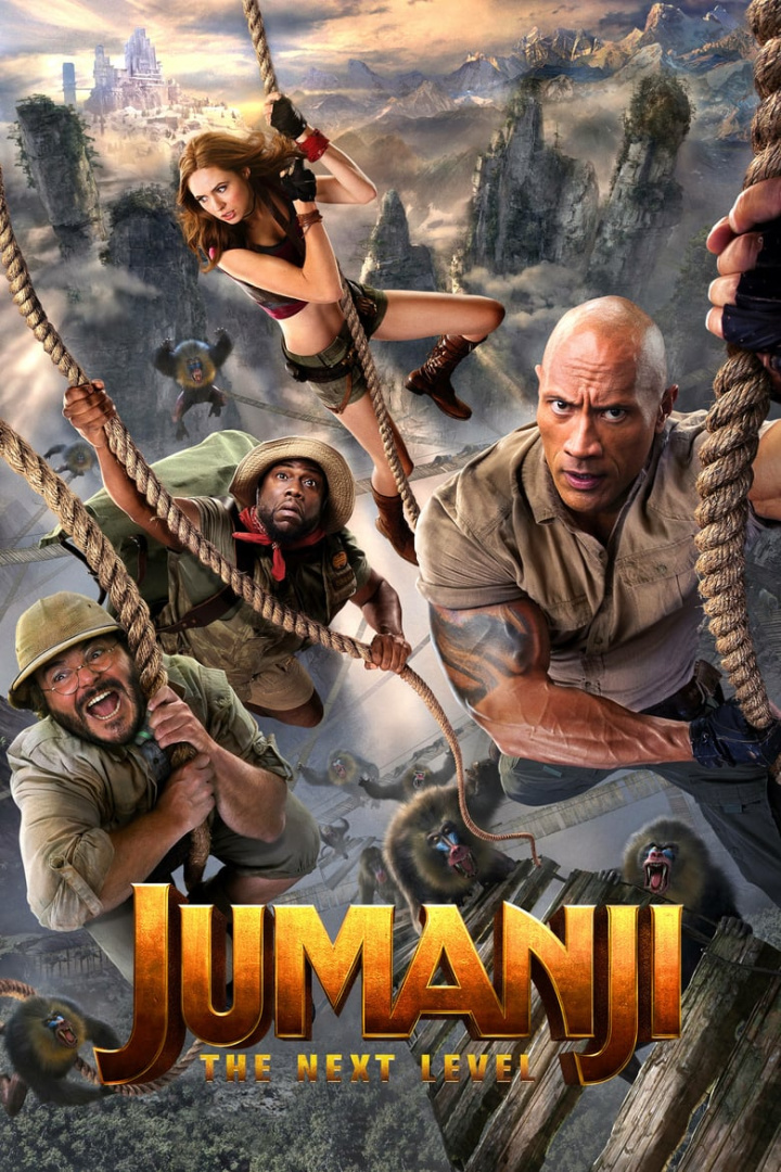 Jumanji: The Next Level i gruppen Alla filmer hos Mohamad shop (512200)