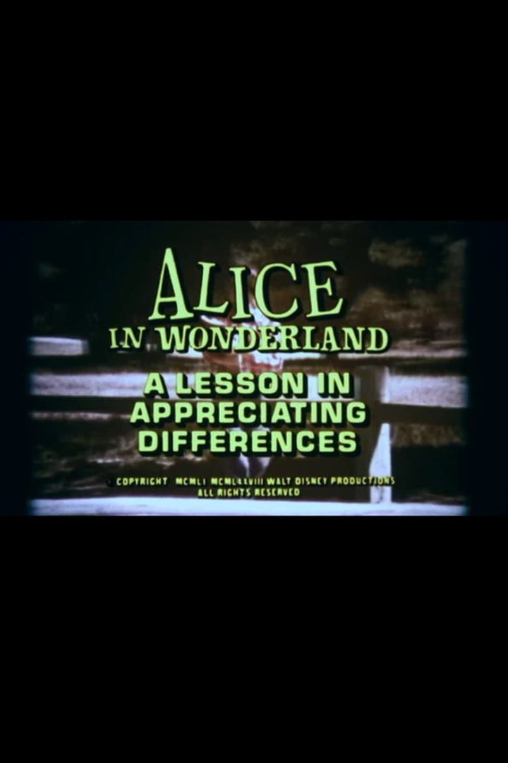 Alice in Wonderland: A Lesson in Appreciating Differences i gruppen Alla filmer hos Mohamad shop (519260)