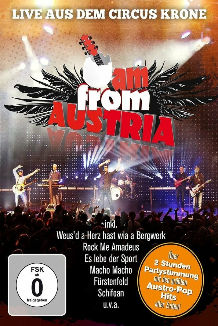 I Am From Austria - Live aus dem Circus Krone i gruppen Alla filmer hos Mohamad shop (520073)