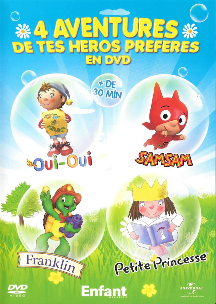 4 AVENTURES DE TES HEROS PREFERES EN DVD i gruppen Alla filmer hos Mohamad shop (521223)