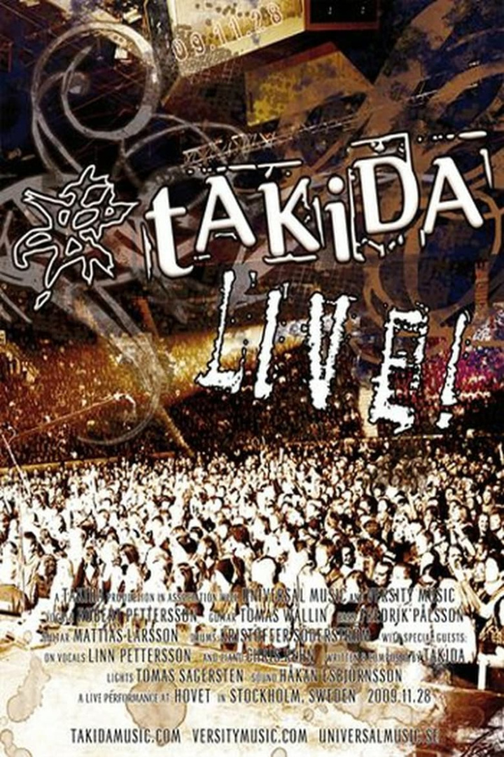 Takida - Live! i gruppen Alla filmer hos Mohamad shop (522727)