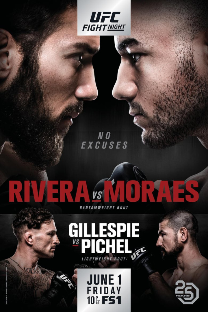 UFC Fight Night 131: Rivera vs. Moraes i gruppen Alla filmer hos Mohamad shop (525324)