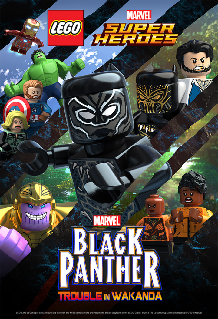 LEGO Marvel Super Heroes: Black Panther - Trouble in Wakanda i gruppen Familj hos Mohamad shop (528222)