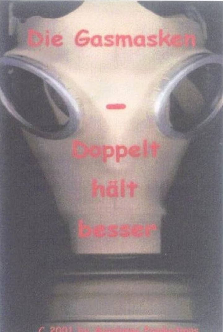 Die Gasmasken - Doppelt Hält Besser i gruppen Skräck hos Mohamad shop (528311)