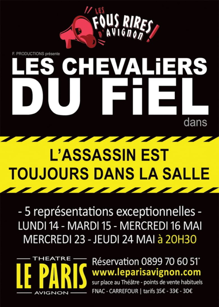 Les Chevaliers du Fiel - L\'assassin est toujours dans la salle i gruppen Komedi hos Mohamad shop (530486)