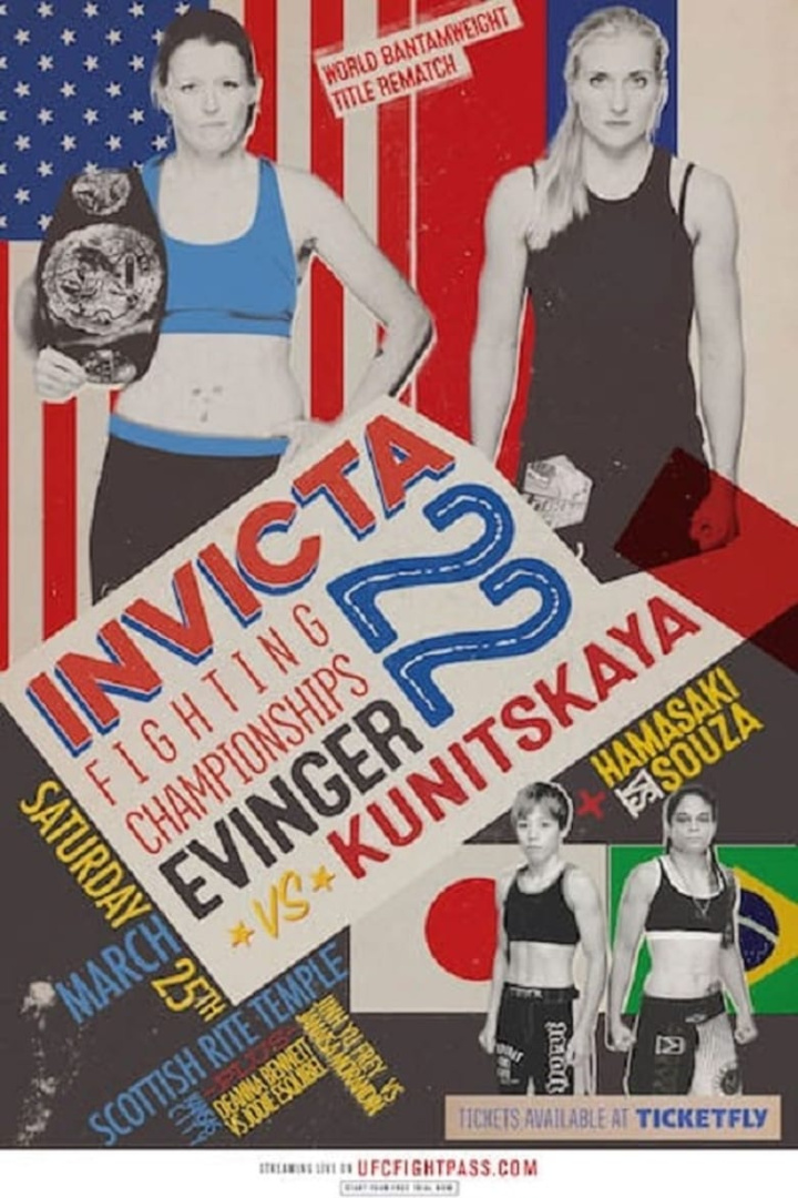 Invicta FC 22: Evinger vs. Kunitskaya II i gruppen Action hos Mohamad shop (531862)