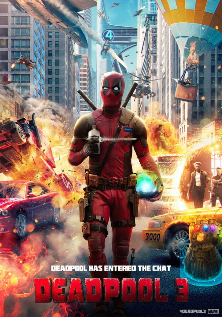 Deadpool 3 i gruppen Alla filmer hos Mohamad shop (533535)
