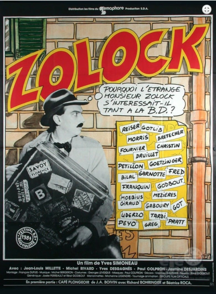 Pourquoi l\'étrange monsieur Zolock s\'intéressait-il tant à la bande dessinée? i gruppen Komedi hos Mohamad shop (533757)