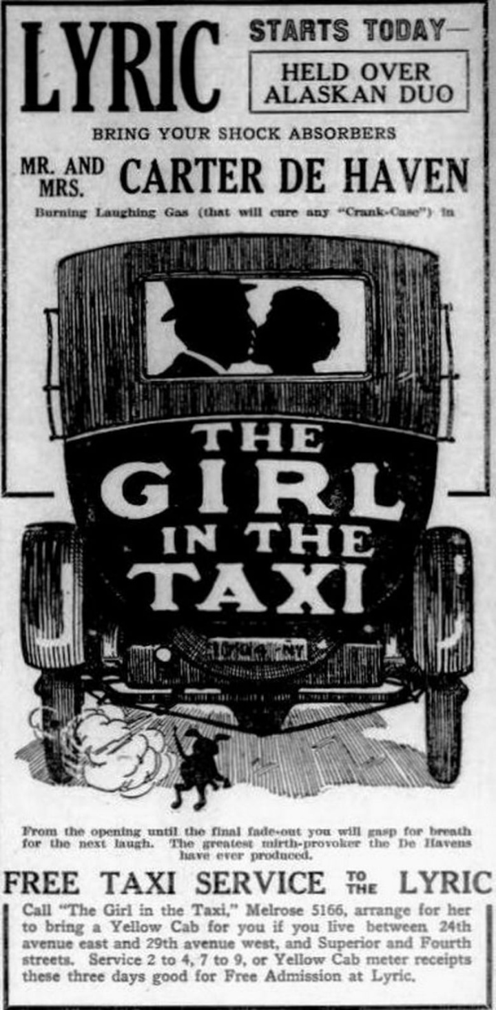 The Girl in the Taxi i gruppen Komedi hos Mohamad shop (536090)
