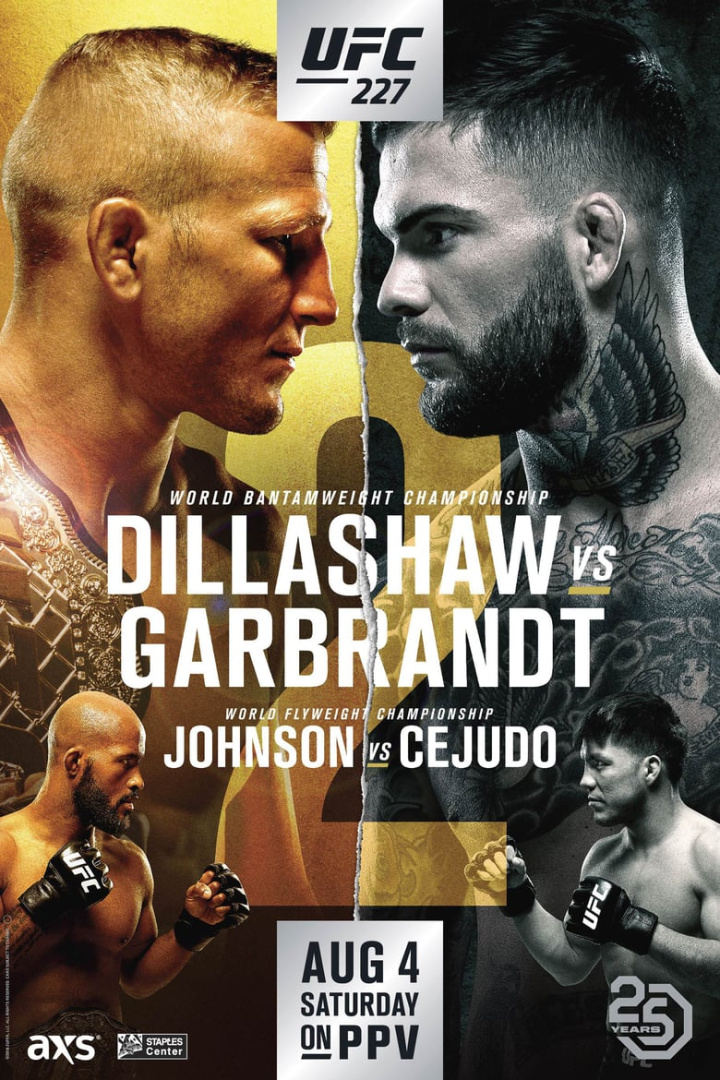 UFC 227: Dillashaw vs. Garbrandt 2 i gruppen Alla filmer hos Mohamad shop (538589)