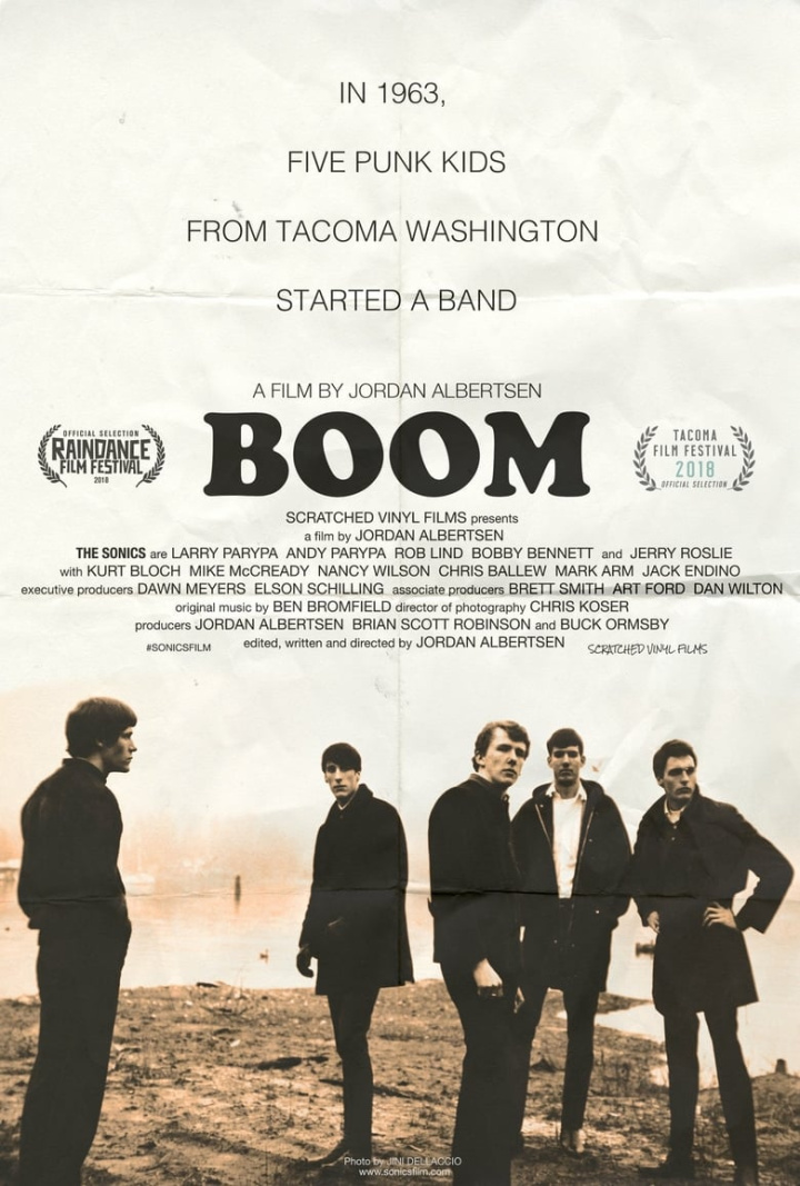 BOOM! A Film About the Sonics i gruppen Alla filmer hos Mohamad shop (543972)