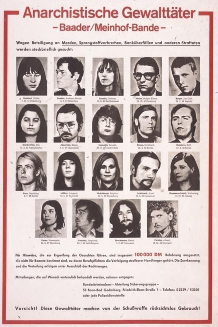 Baader-Meinhof Gang i gruppen Alla filmer / Documentary hos Mohamad shop (548011)