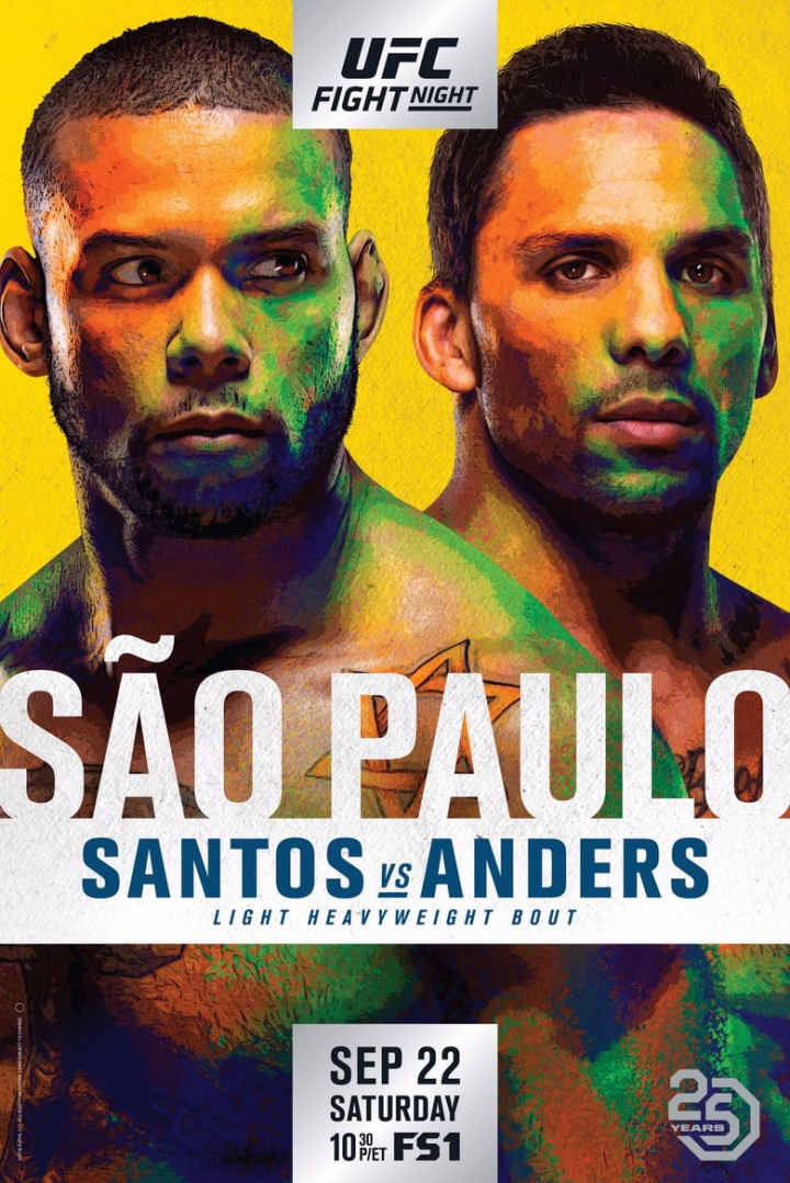 UFC Fight Night 137: Santos vs. Anders i gruppen Alla filmer hos Mohamad shop (549987)