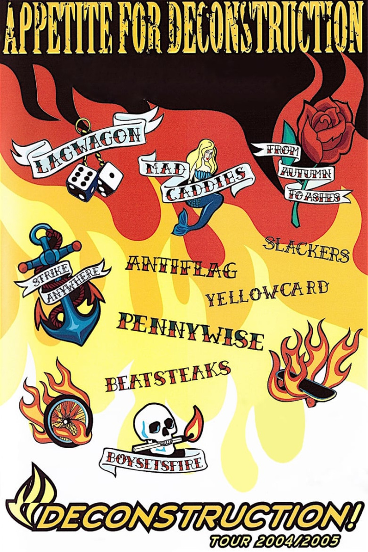 Appetite for Deconstruction - Tour 2004/2005 i gruppen Alla filmer / Music hos Mohamad shop (557333)