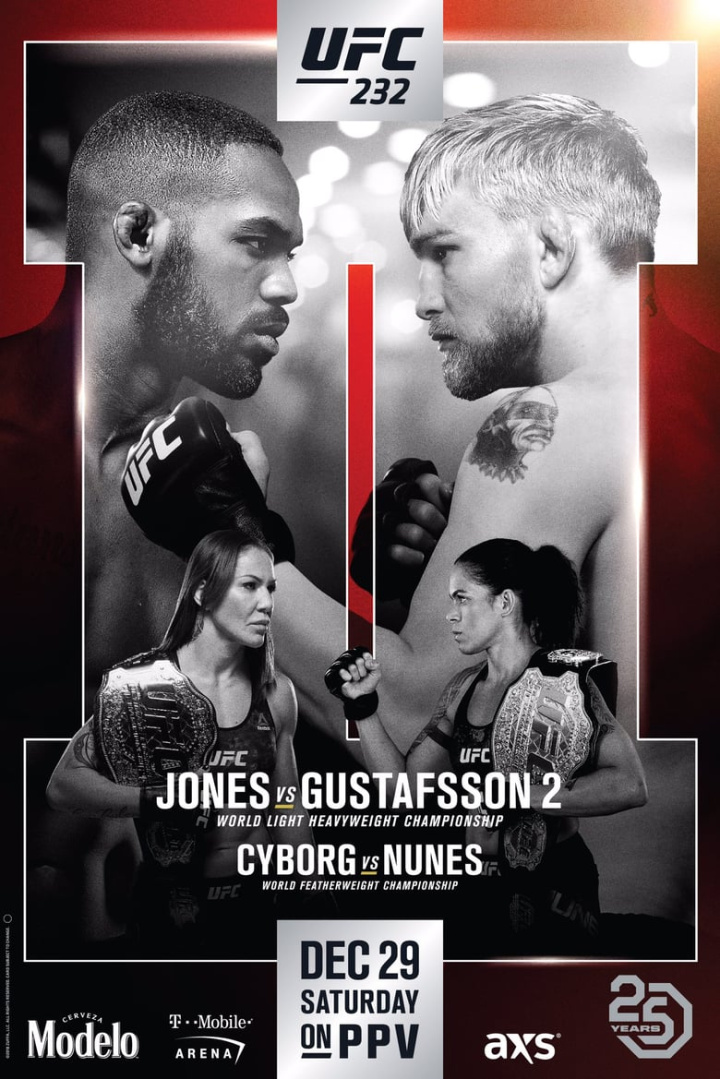 UFC 232: Jones vs. Gustafsson 2 i gruppen Alla filmer / Action hos Mohamad shop (559444)