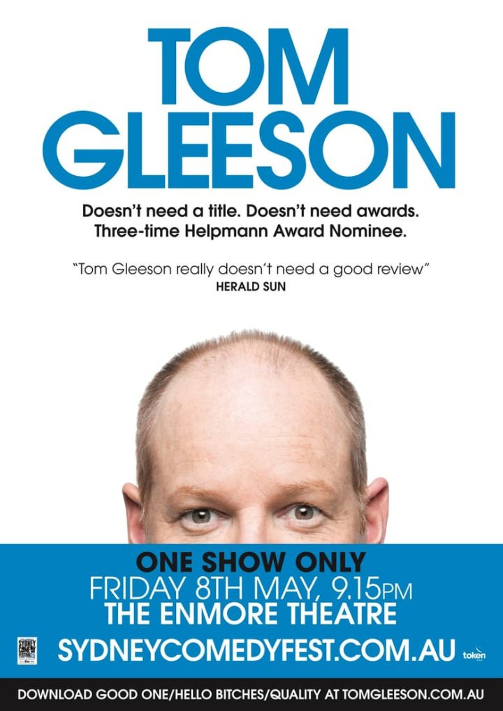 Tom Gleeson: Enmore i gruppen Alla filmer / Comedy hos Mohamad shop (559924)