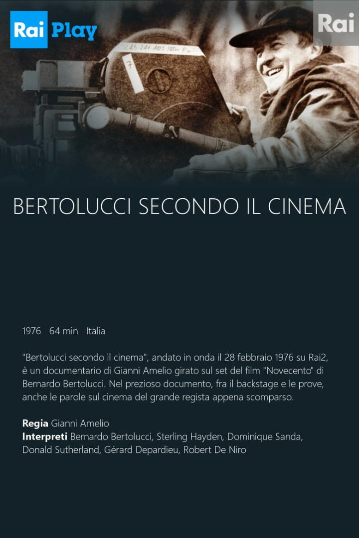 Bertolucci secondo il cinema i gruppen Alla filmer / Documentary hos Mohamad shop (564760)