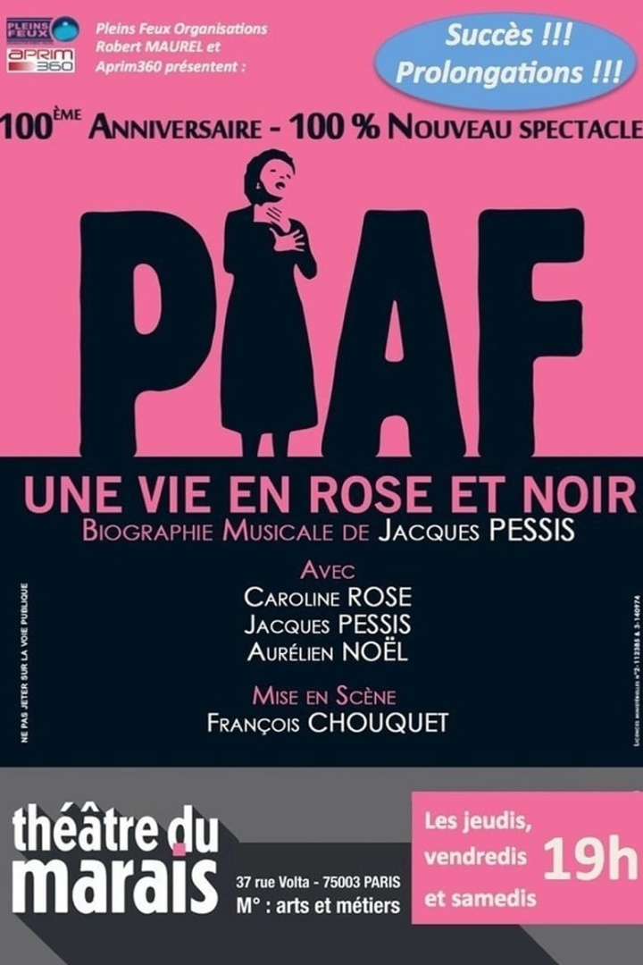 Piaf, une vie en rose et noir i gruppen Alla filmer / Music hos Mohamad shop (565395)