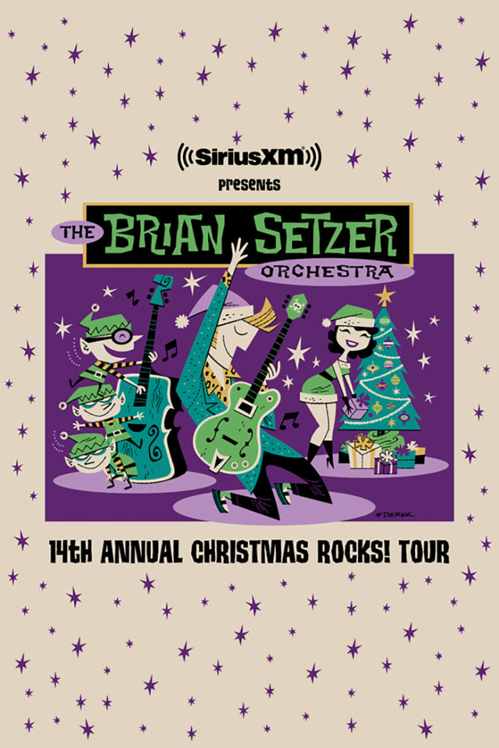 The Brian Setzer Orchestra: Christmas Rocks! Live i gruppen Alla filmer / Music hos Mohamad shop (566957)