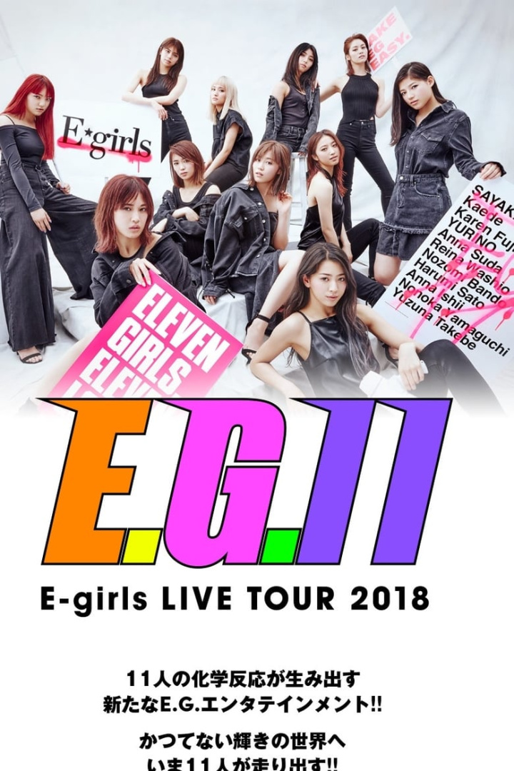 E-girls LIVE TOUR 2018 ~E.G. 11~ i gruppen Alla filmer / Music hos Mohamad shop (568654)