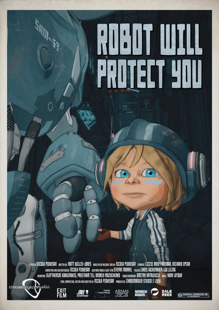 Robot Will Protect You i gruppen Alla filmer / Science Fiction hos Mohamad shop (569562)