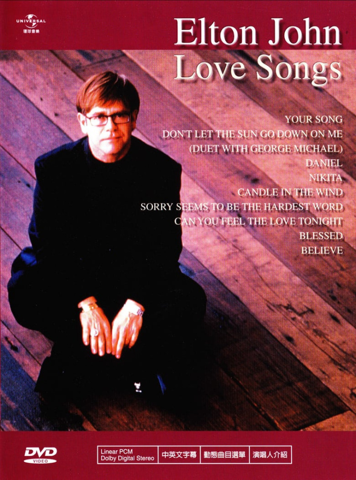 Elton John: Love Songs i gruppen Alla filmer hos Mohamad shop (570070)