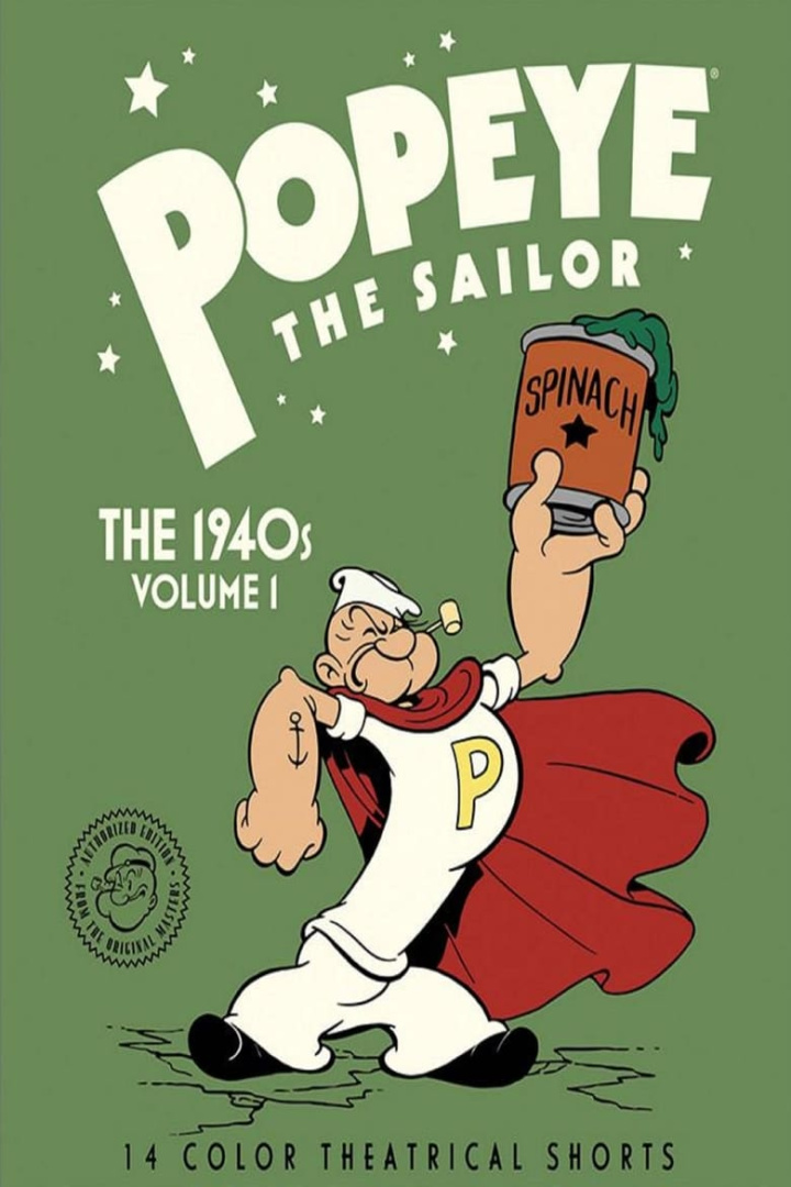 Popeye the Sailor: The 1940s, Volume 1 i gruppen Alla filmer / Family hos Mohamad shop (570903)
