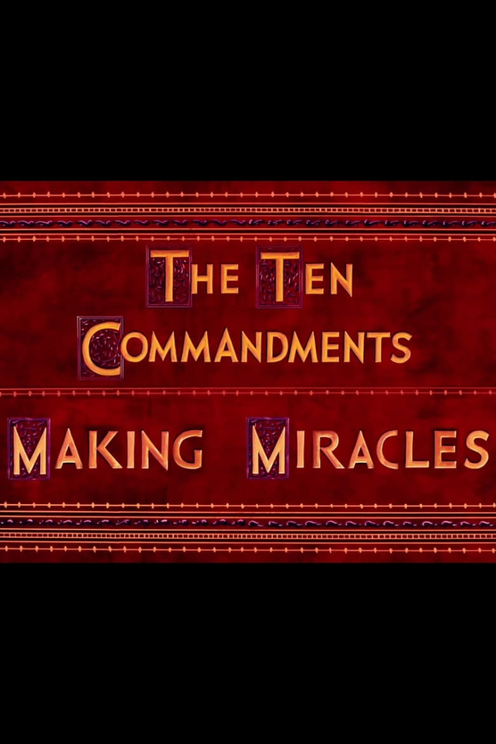 The Ten Commandments: Making Miracles i gruppen Alla filmer / Documentary hos Mohamad shop (576512)