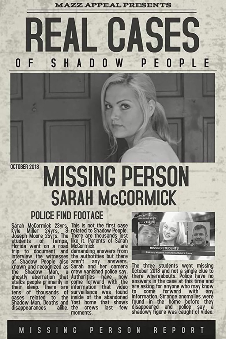 Real Cases of Shadow People: The Sarah McCormick Story i gruppen Alla filmer / Thriller hos Mohamad shop (577549)