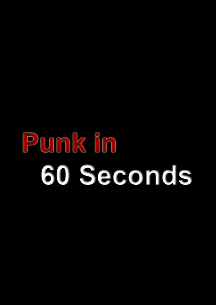 Punk in 60 Seconds i gruppen Alla filmer / Documentary hos Mohamad shop (578760)