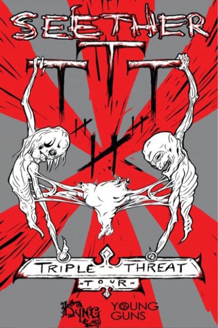 Seether: Tripple Threat Live i gruppen Alla filmer / Music hos Mohamad shop (583032)