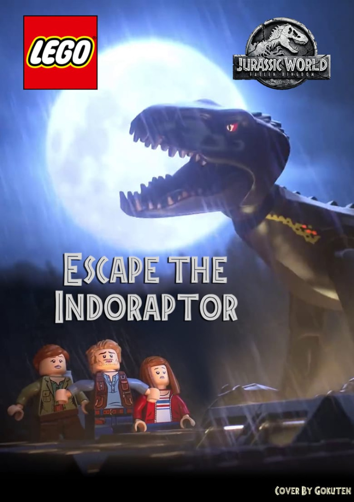 LEGO Jurassic World: Escape the Indoraptor i gruppen Alla filmer / Comedy hos Mohamad shop (584088)