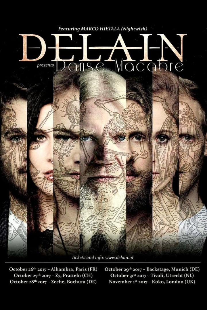 Delain - Danse Macabre live at TivoliVredenburg i gruppen Alla filmer / Music hos Mohamad shop (584282)