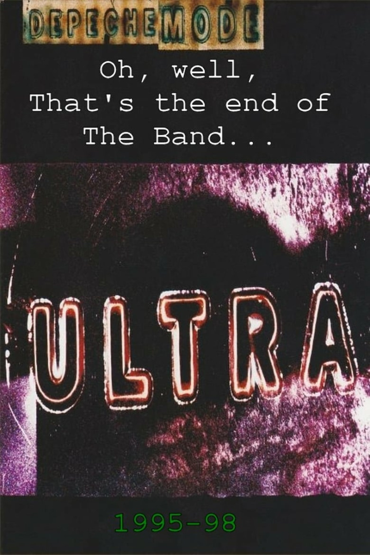Depeche Mode 1995 - 98: Oh, well, that\'s the end of the band... i gruppen Alla filmer / Music hos Mohamad shop (587101)