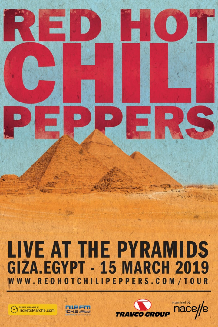 Red Hot Chili Peppers Live At The Pyramids i gruppen Alla filmer / Music hos Mohamad shop (588386)