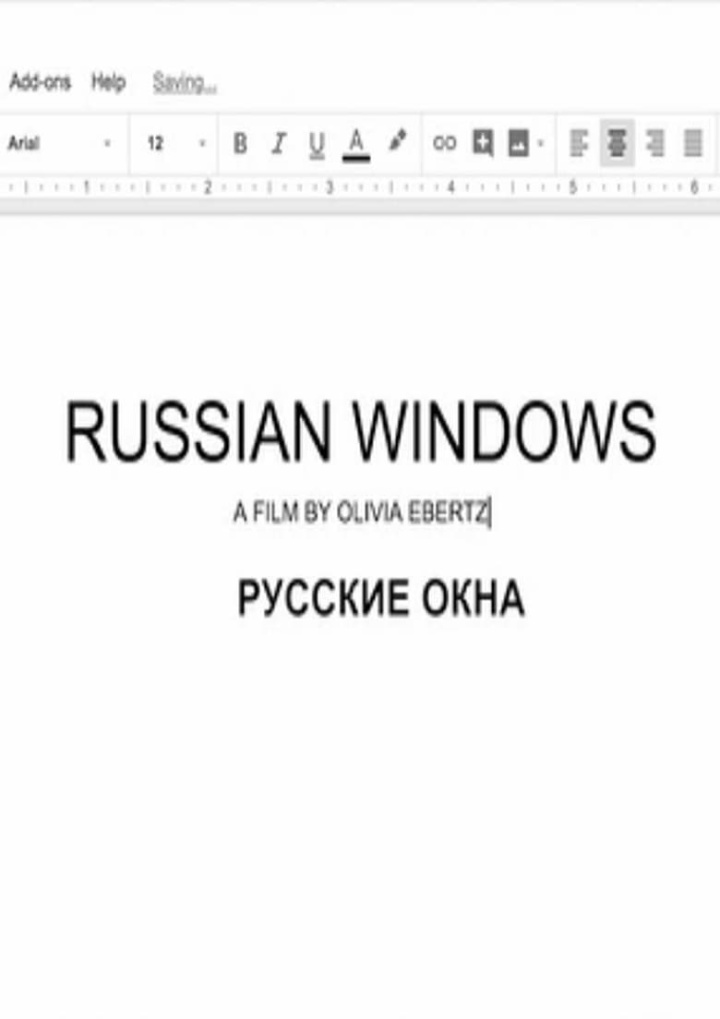 Russian Windows i gruppen Alla filmer / Documentary hos Mohamad shop (588725)