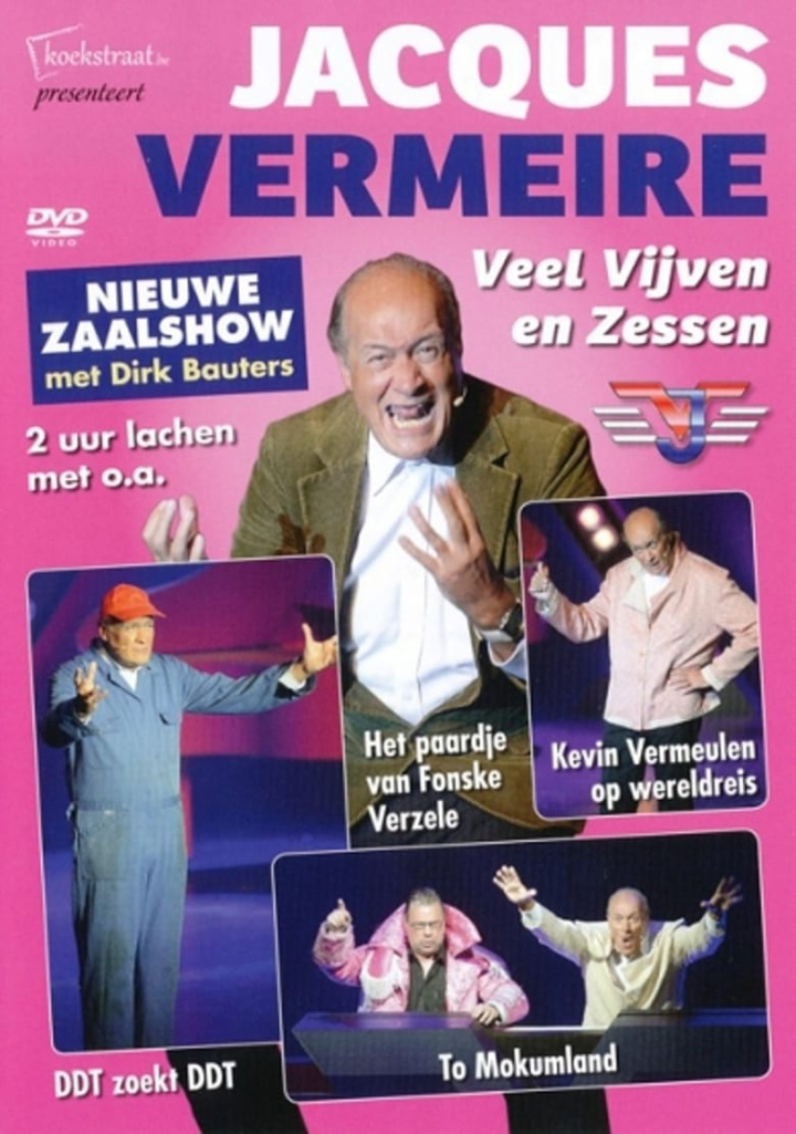 Jacques Vermeire - Veel Vijven En Zessen i gruppen Alla filmer / Comedy hos Mohamad shop (590934)