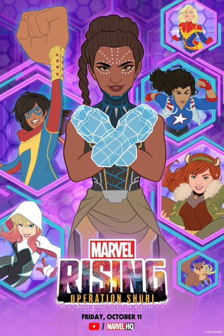 Marvel Rising: Operation Shuri i gruppen Alla filmer / Science Fiction hos Mohamad shop (592688)