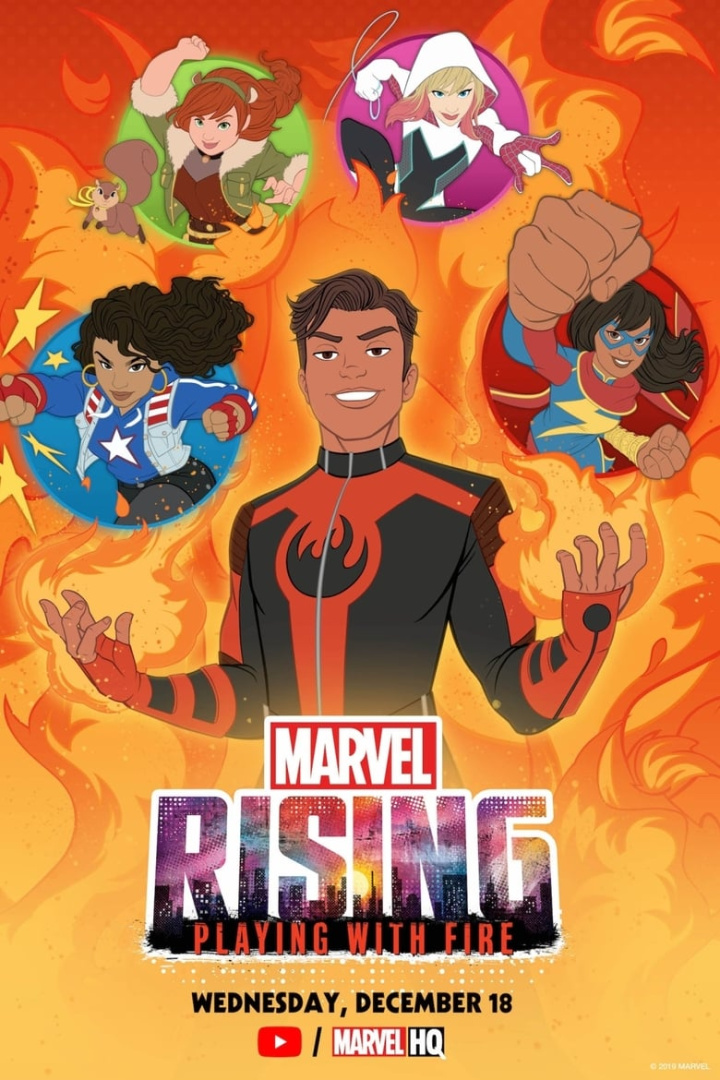 Marvel Rising: Playing with Fire i gruppen Alla filmer hos Mohamad shop (592689)