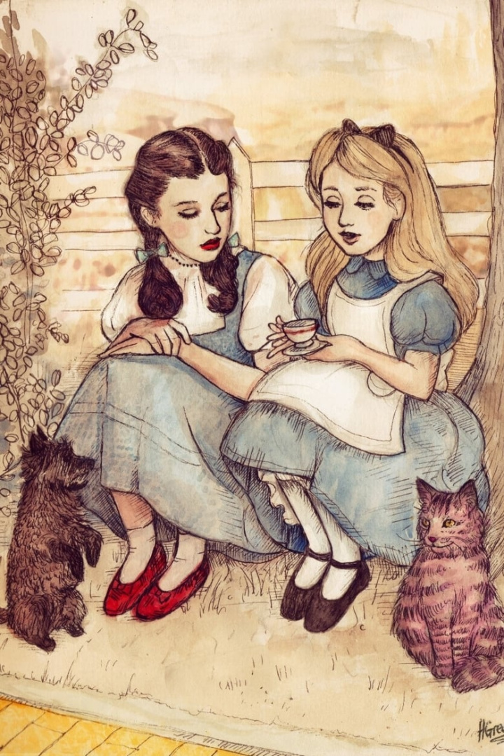 Dorothy and Alice i gruppen Alla filmer / Fantasy hos Mohamad shop (593574)