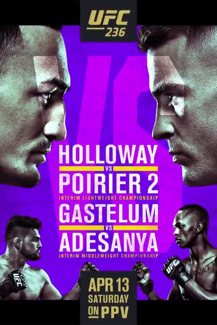 UFC 236: Holloway vs. Poirier 2 i gruppen Alla filmer hos Mohamad shop (594597)
