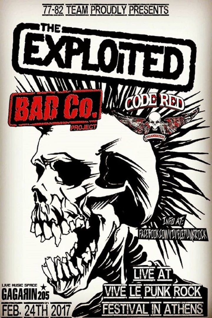 The Exploited Vive Le Punk Rock 2018 i gruppen Alla filmer hos Mohamad shop (595472)