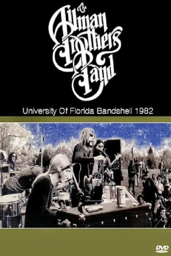 The Allman Brothers Band Live At University Of Florida Bandshell 1982 i gruppen Alla filmer / Music hos Mohamad shop (596824)