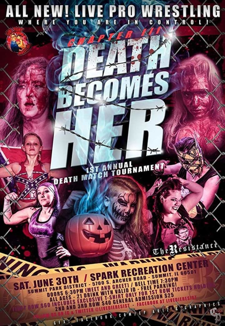 Resistance/Girl Fight Chapter III: Death Becomes Her Female Deathmatch Tournament i gruppen Alla filmer / Drama hos Mohamad shop (599257)