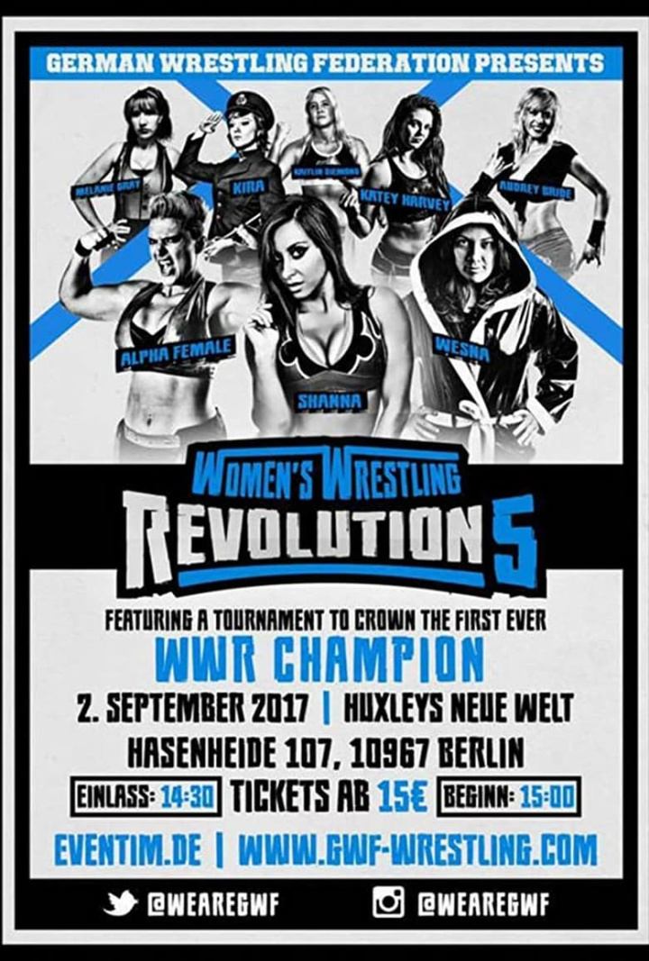GWF Women\'s Wrestling Revolution 5 i gruppen Alla filmer / Drama hos Mohamad shop (599260)