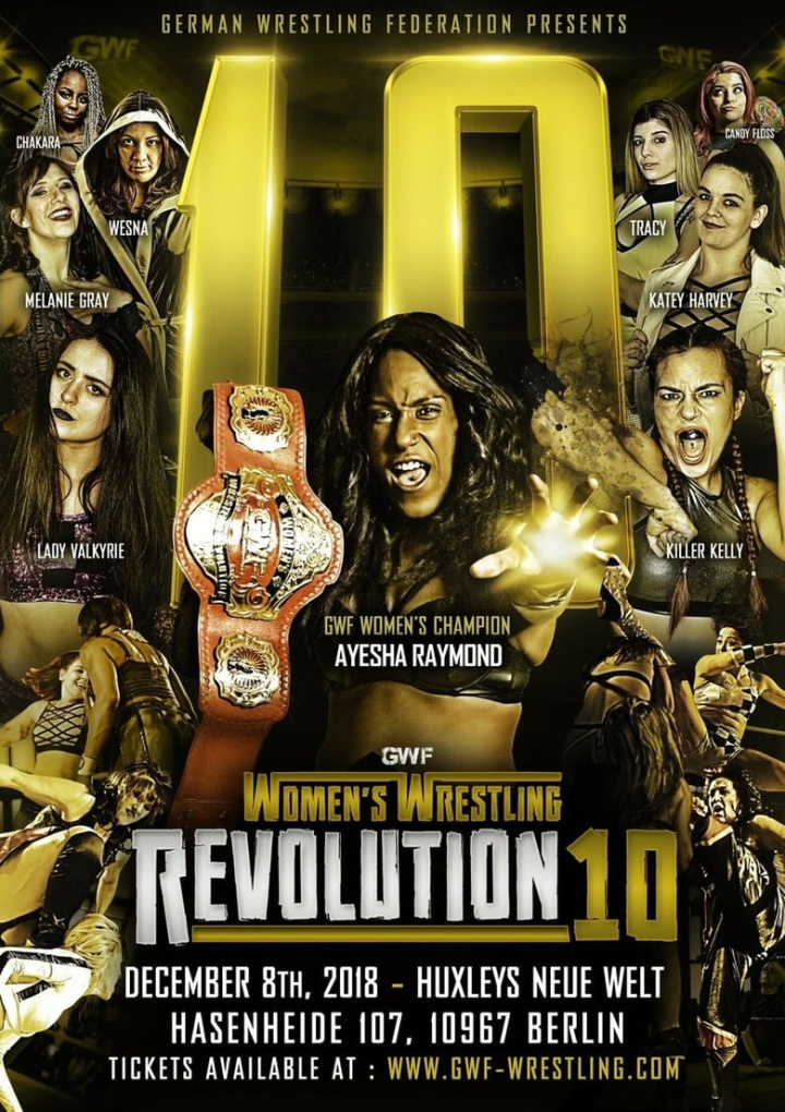 GWF. Women Wrestling Revolution 10 i gruppen Alla filmer / Drama hos Mohamad shop (599284)