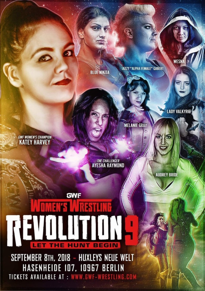 GWF Women\'s Wrestling Revolution 9: Let The Hunt Begin i gruppen Alla filmer / Drama hos Mohamad shop (599285)