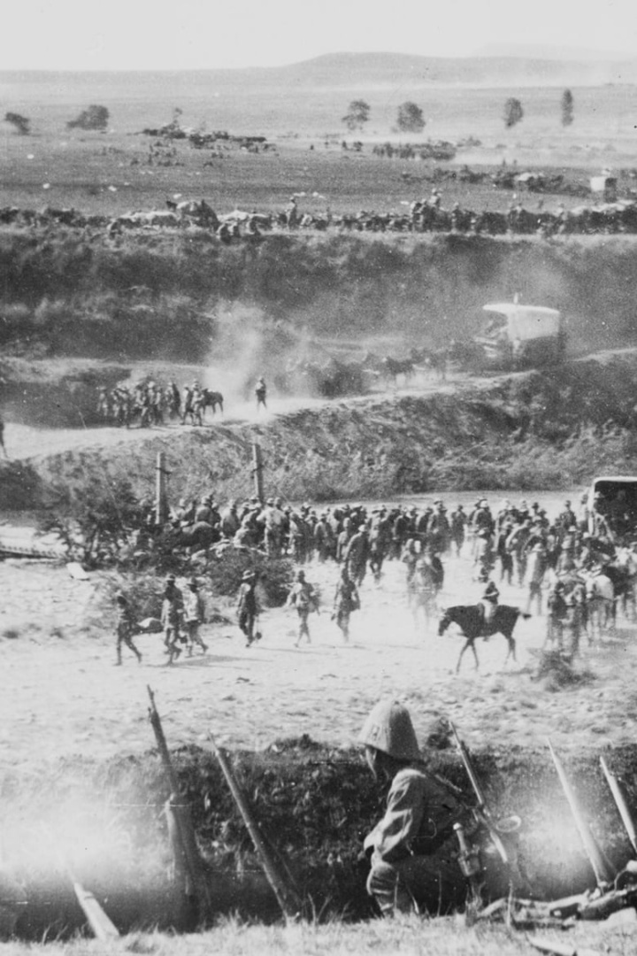 Battle of Spion Kop: Ambulance Corps Crossing the Tugela River i gruppen Alla filmer / War hos Mohamad shop (601947)